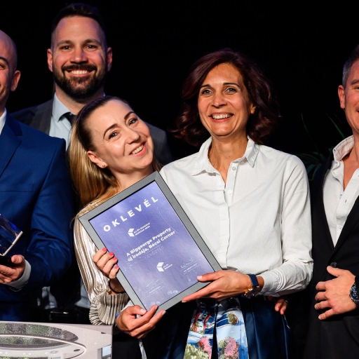  EuropaDesign, AzÉvLakóparkja, Árnyas40VillaSuites, díjátadó, ingatlanfejlesztés, építészetiminőség, életminőségjavítómegoldások, LakóparkXPO